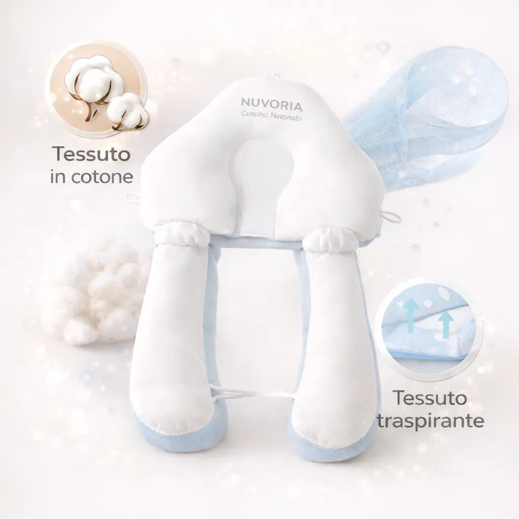 Nuvoria Cuscino Neonato Morbido
