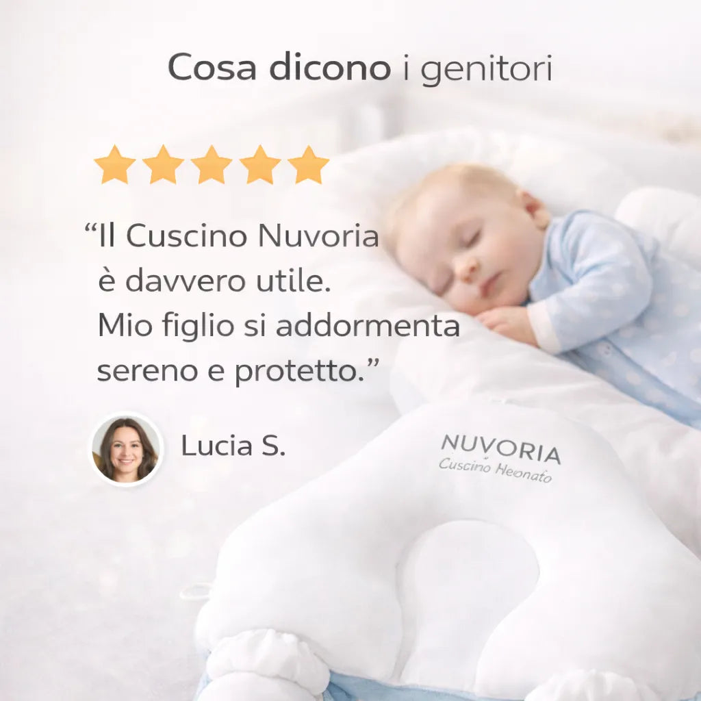 Nuvoria Cuscino Neonato Morbido